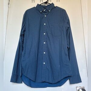 Banana Republic Navy Button Down Shirt